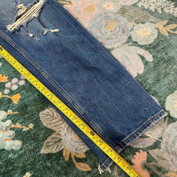 Abercrombie & Fitch Women's Ultra High Rise Straight Leg Jeans Blue Size 27 - Picture 9 of 12